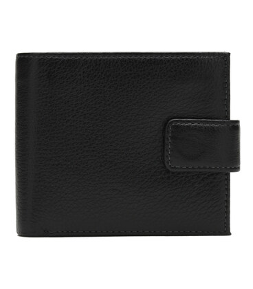 Мужское кожаное портмоне Ricco Grande K1132-а-black фото, картинка, изображение