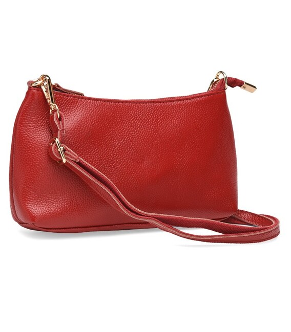 Женская кожаная сумка Keizer k1613-red фото, картинка, изображение