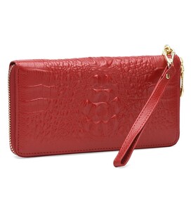 Женский кожаный кошелек Keizer K15201-red фото, картинка, изображение