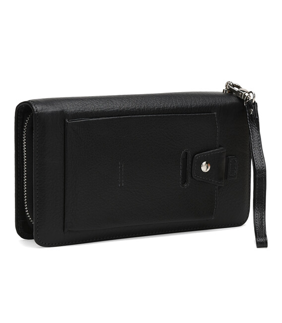 Мужской кожаный клатч Ricco Grande K17m-168-black фото, картинка, изображение