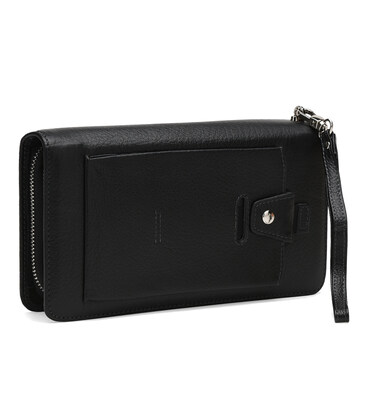 Мужской кожаный клатч Ricco Grande K17m-168-black фото, картинка, изображение