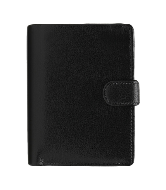 Мужской кожаный кошелек Ricco Grande K1302-black фото, картинка, изображение