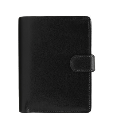 Мужской кожаный кошелек Ricco Grande K1302-black фото, картинка, изображение