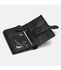 Мужской кожаный кошелек Ricco Grande K1302-black фото, картинка, изображение