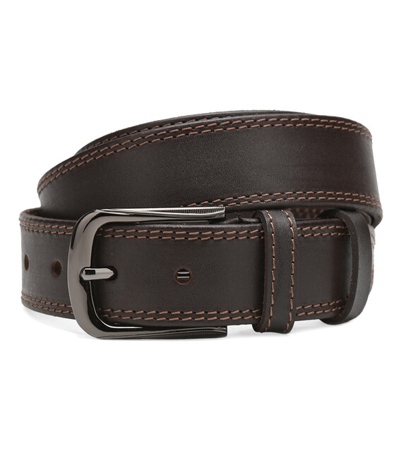 Мужской кожаный ремень Borsa Leather Cv1gnn1a-115 фото, картинка, изображение