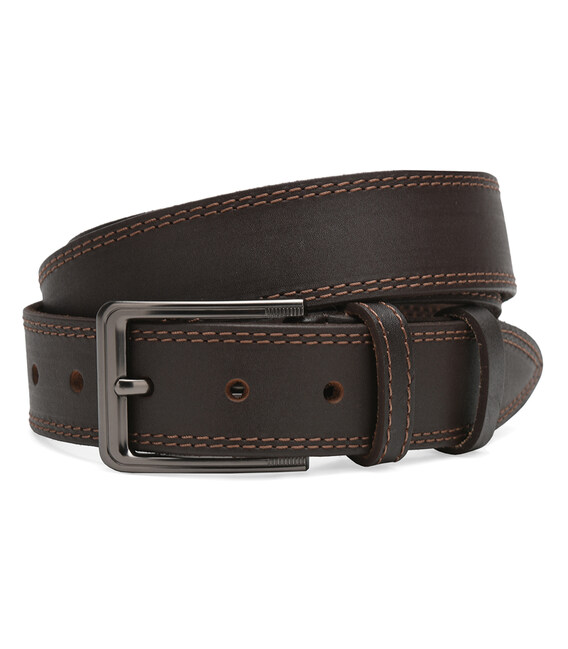 Чоловічий шкіряний ремінь Borsa Leather Cv1gnn14-125 картинка, зображення, фото