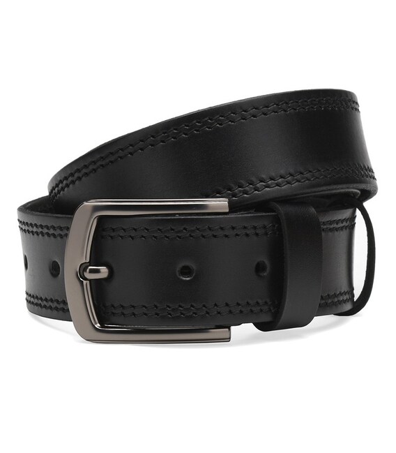 Мужской кожаный ремень Borsa Leather Cv1gnn7-125 фото, картинка, изображение