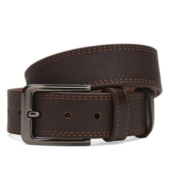 Мужской кожаный ремень Borsa Leather Cv1gnn6-125 фото, картинка, изображение