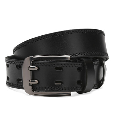 Чоловічий шкіряний ремінь Borsa Leather Cv1gnn27-125 картинка, зображення, фото