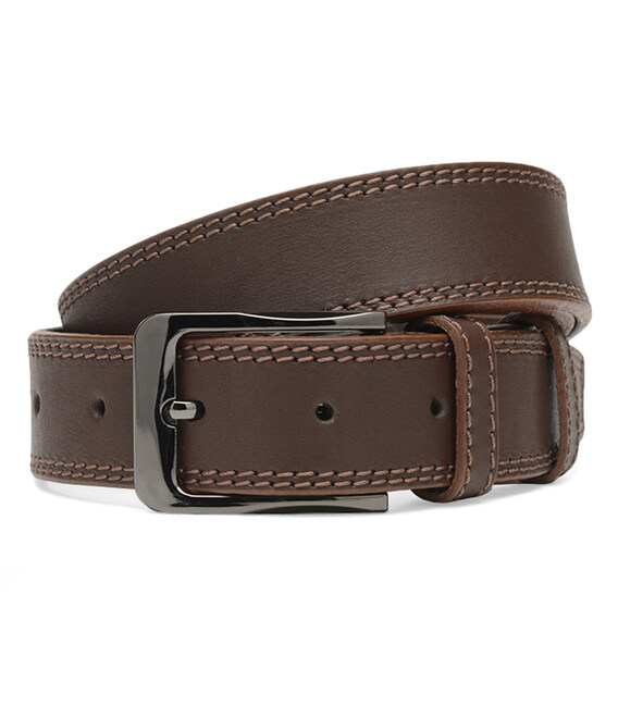 Мужской кожаный ремень Borsa Leather Cv1mb22-125 фото, картинка, изображение