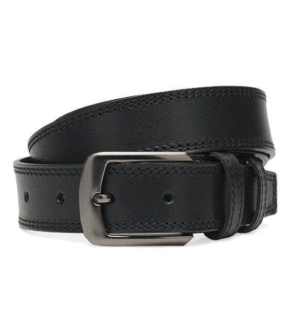 Чоловічий шкіряний ремінь Borsa Leather Cv1mb15-125 картинка, зображення, фото