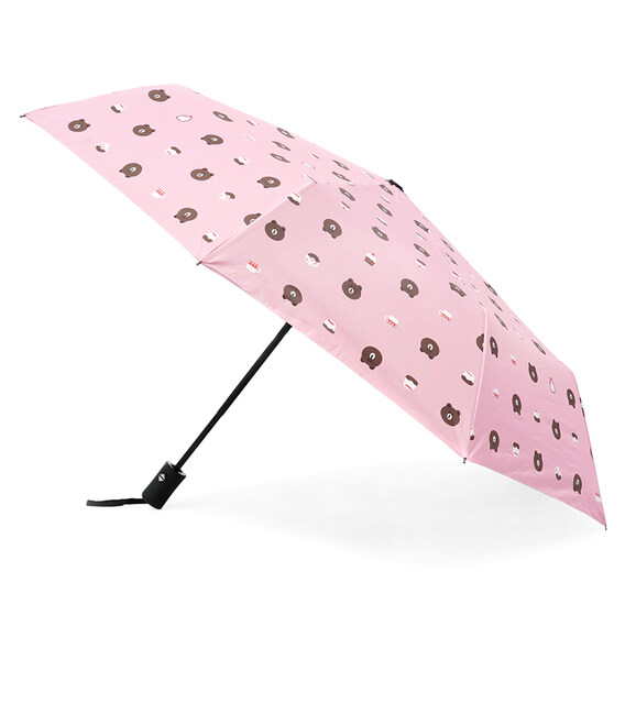 Детский складной зонт, полный автомат Monsen CV13123 Розовый фото, картинка, изображение