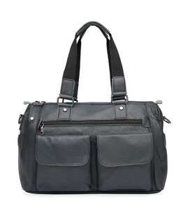 Чоловіча шкіряна сумка Keizer K11026-black картинка, зображення, фото