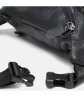 Мужская кожаная сумка Borsa Leather K101-black фото, картинка, изображение