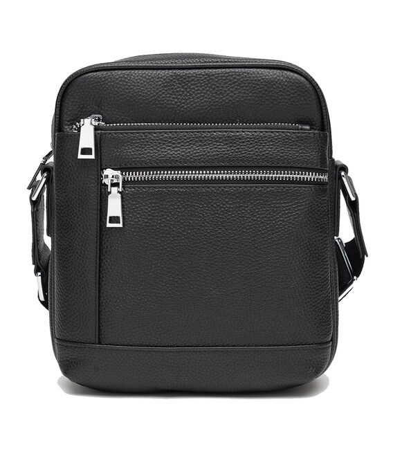 Мужская кожаная сумка Ricco Grande K16399-black фото, картинка, изображение