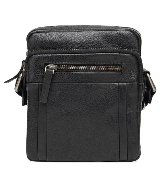 Мужская кожаная сумка Ricco Grande 1FSL-931-black фото, картинка, изображение