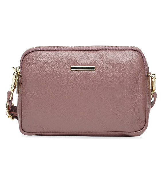 Жіноча шкіряна сумка Borsa Leather K11906-beige картинка, зображення, фото