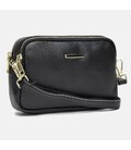Женская кожаная сумка Borsa Leather K11906-black фото, картинка, изображение