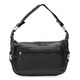 Женская кожаная сумка Borsa Leather K1131-black фото
