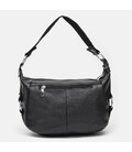Женская кожаная сумка Borsa Leather K1131-black фото, картинка, изображение