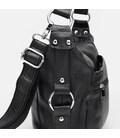 Женская кожаная сумка Borsa Leather K1131-black фото, картинка, изображение