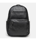 Мужской кожаный рюкзак Borsa Leather K12626-black фото, картинка, изображение