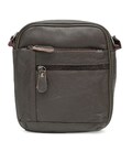 Мужская кожаная сумка Keizer K1688-brown фото, картинка, изображение