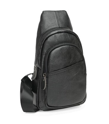 Чоловік шкіряний рюкзак Keizer K16802-black картинка, зображення, фото