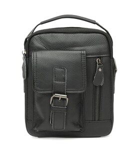 Мужская кожаная сумка Keizer K11827-black фото, картинка, изображение