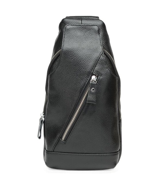 Чоловічий шкіряний рюкзак Keizer k15029-black картинка, зображення, фото