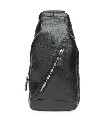 Чоловічий шкіряний рюкзак Keizer k15029-black картинка, зображення, фото