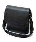 Чоловіча шкіряна сумка Keizer K11278-black картинка, зображення, фото
