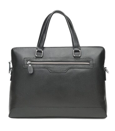 Мужская кожаная сумка Keizer K19153-1-black фото, картинка, изображение