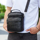 Мужская черная кожаная сумка-барсетка 22х24х8, мессенджер на каждый день Bexhill A25-228C черный фото