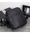 Мужская барсетка 18х21х7, кожаная сумка планшетка через плечо Tiding Bag SK N5386 черная фото, картинка, изображение