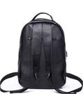 Міський чоловічий рюкзак шкіряний чорний Tiding Bag B2-03555A картинка, зображення, фото