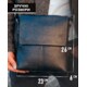 Мужская сумка планшет через плечо 23х26х6, кожаная барсетка Tiding Bag SK A75-181 черная фото