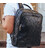 Мужской рюкзак кожаный городской для ноутбука черный Tiding Bag B2-884371A фото, картинка, изображение