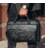 Кожаный мужской портфель для документов и ноутбука 39x28x8, сумка папка деловая MK39848 черная фото, картинка, изображение