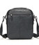 Кожаная мужская сумка планшет через плечо 23х26х8, наплечная барсетка Tiding Bag MN-284334 черная фото, картинка, изображение