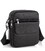 Сумка мужская через плечо 17х21х5, барсетка для учебы, мессенджер для телефона Tiding Bag IT-73302 черная фото, картинка, изобра