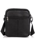 Сумка мужская через плечо 17х21х5, барсетка для учебы, мессенджер для телефона Tiding Bag IT-73302 черная фото, картинка, изобра