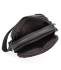 Сумка чоловіча через плече шкіряна чорна Tiding Bag IT-73302 картинка, зображення, фото