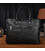 Шкіряна чоловіча сумка-портфель для ноутбука Tiding Bag M364A картинка, зображення, фото