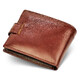 Мужское портмоне из натуральной кожи ST Leather В104 Черный фото