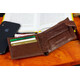 Мужское портмоне из натуральной кожи ST Leather В104 Черный фото