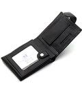 Классическое мужское портмоне из натуральной кожи ST Leather ST102 Черный фото, картинка, изображение