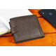 Шкіряне чоловіче портмоне на кнопці ST Leather ST104 Чорний картинка, зображення, фото