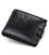 Классическое мужское портмоне из натуральной кожи ST Leather В102 Черный фото, картинка, изображение