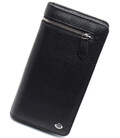Чорний багатофункціональний чоловічий гаманець з натуральної шкіри МС291 картинка, зображення, фото